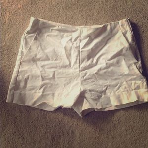 White shorts